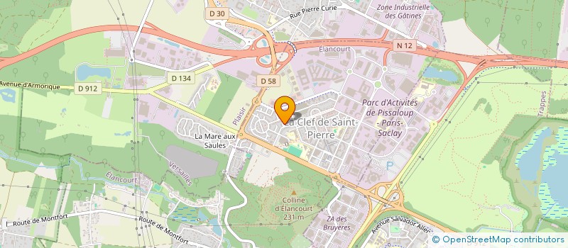 localisation de l'entreprise MONSIEUR ABDELKADER EL HADRI à ELANCOURT