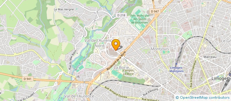 localisation de l'entreprise MONSIEUR ABDELKADER EL OUARIACHI  LIMOGES