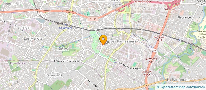 localisation de l'entreprise MONSIEUR ABDELKADER EL YOUSFI à COLOMIERS