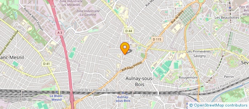localisation de l'entreprise MONSIEUR ABDELKADER ELBAH à AULNAY-SOUS-BOIS