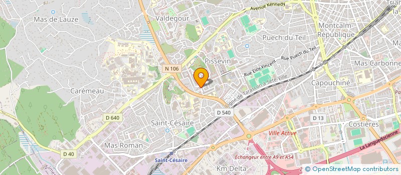 localisation de l'entreprise MONSIEUR ABDELKADER ELDJIDEL  NIMES