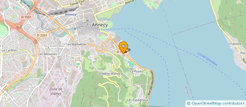 localisation de l'entreprise MONSIEUR ABDELKADER ELMABROUK à ANNECY