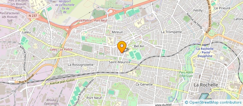 localisation de l'entreprise MONSIEUR ABDELKADER ENNASSIRI  LA ROCHELLE