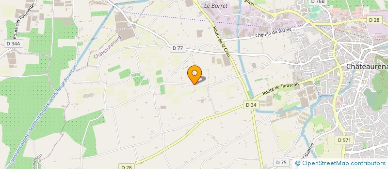 localisation de l'entreprise MONSIEUR ABDELKADER EZZAARAOUI à CHATEAURENARD