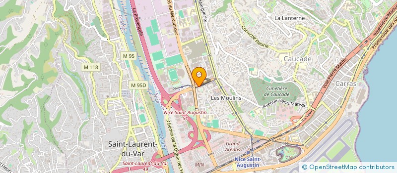 localisation de l'entreprise MONSIEUR ABDELKADER FARHANI à NICE