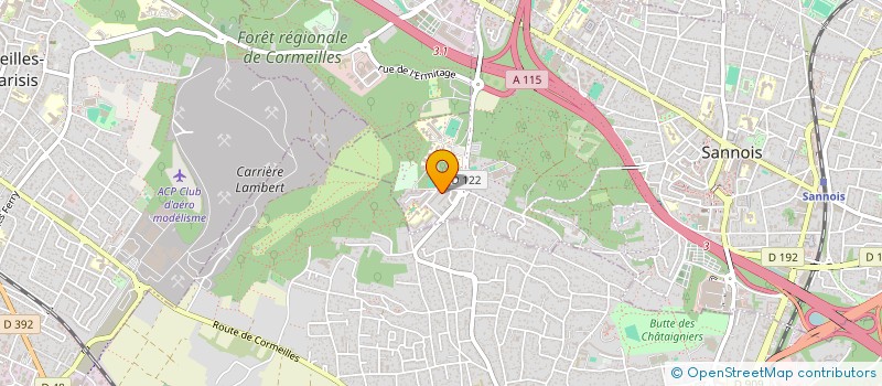 localisation de l'entreprise MONSIEUR ABDELKADER FETTIS à SANNOIS