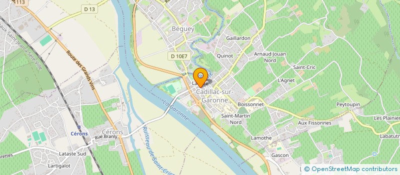 localisation de l'entreprise MONSIEUR ABDELKADER FLAFI  CADILLAC-SUR-GARONNE