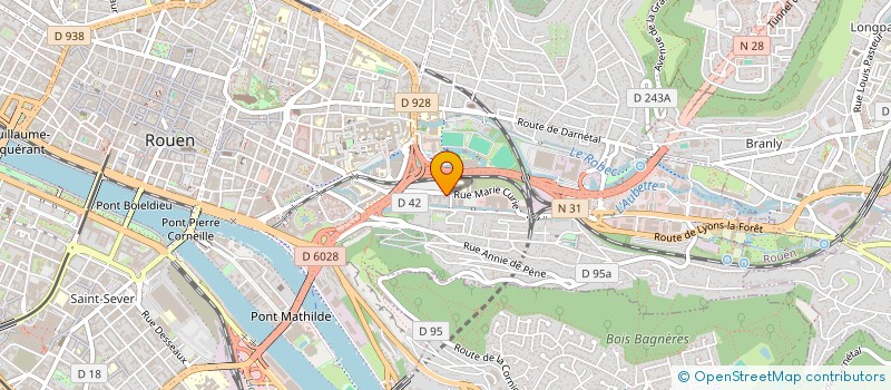 localisation de l'entreprise MONSIEUR ABDELKADER FODILI à ROUEN