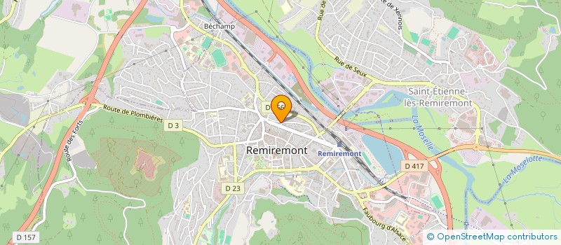 localisation de l'entreprise MONSIEUR ABDELKADER GASSOUMI à REMIREMONT