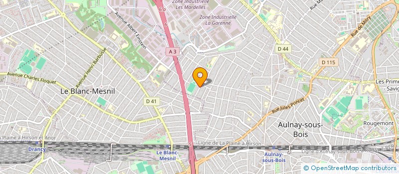 localisation de l'entreprise MONSIEUR ABDELKADER GHADBANE à AULNAY-SOUS-BOIS