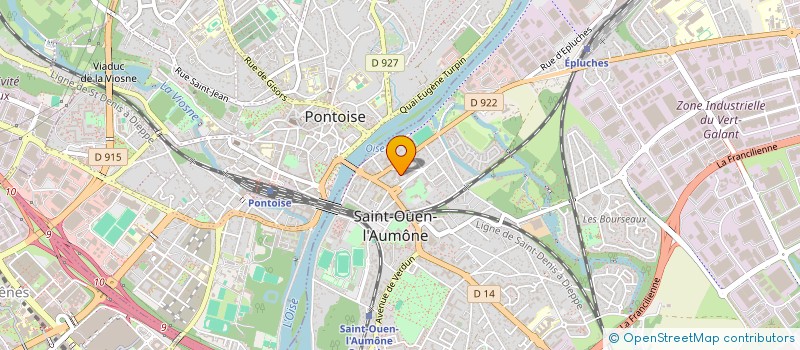 localisation de l'entreprise MONSIEUR ABDELKADER GHARSA à SAINT-OUEN-L'AUMONE