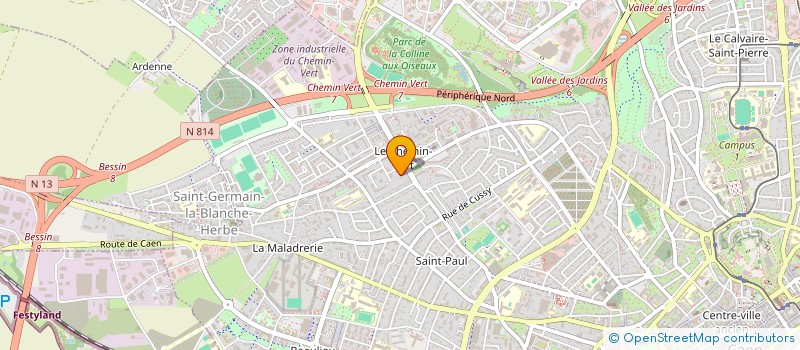 localisation de l'entreprise MONSIEUR ABDELKADER GHAZI à CAEN