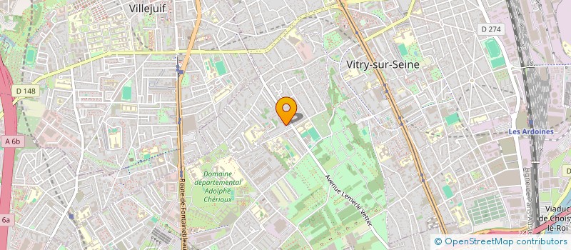 localisation de l'entreprise MONSIEUR ABDELKADER GHRIBI  VITRY-SUR-SEINE