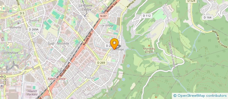 localisation de l'entreprise MONSIEUR ABDELKADER GORINE  SAINT-MARTIN-D'HERES