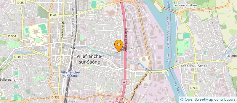 localisation de l'entreprise MONSIEUR ABDELKADER GOUMID à VILLEFRANCHE-SUR-SAONE