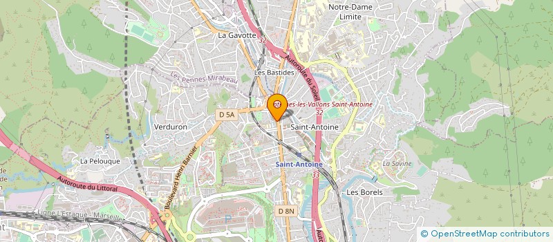 localisation de l'entreprise MONSIEUR ABDELKADER GUEMARI à MARSEILLE