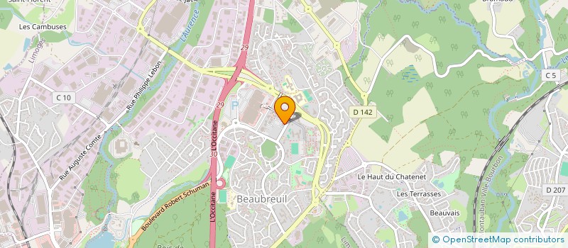 localisation de l'entreprise MONSIEUR ABDELKADER GUENDOUZ  LIMOGES