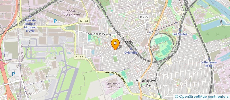 localisation de l'entreprise MONSIEUR ABDELKADER GUERROUJ  ORLY