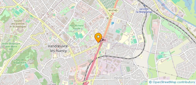 localisation de l'entreprise MONSIEUR ABDELKADER HADDOU à VANDŒUVRE-LES-NANCY