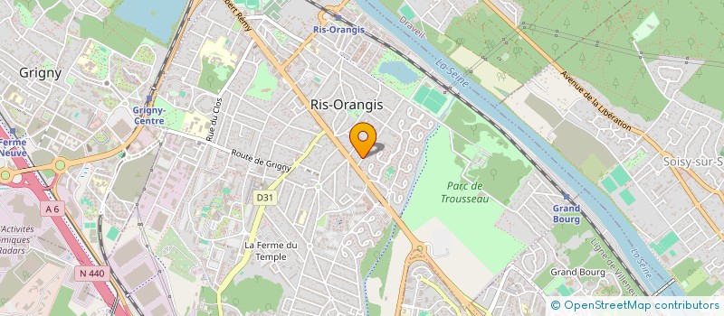 localisation de l'entreprise MONSIEUR ABDELKADER HADJAL à RIS-ORANGIS