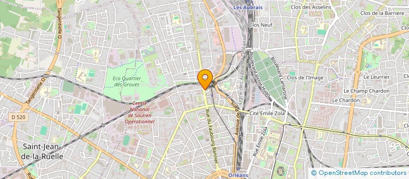 localisation de l'entreprise MONSIEUR ABDELKADER HADJI à ORLEANS