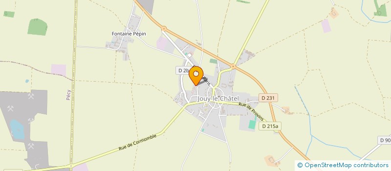 localisation de l'entreprise MONSIEUR ABDELKADER HADRI à JOUY-LE-CHATEL