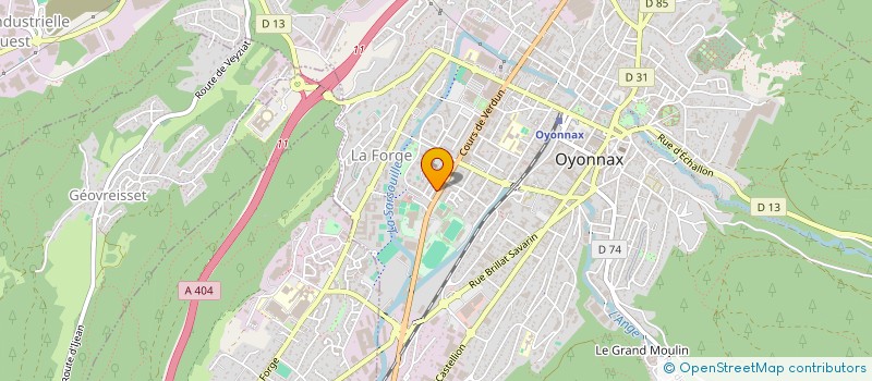 localisation de l'entreprise MONSIEUR ABDELKADER HAMAZ à OYONNAX