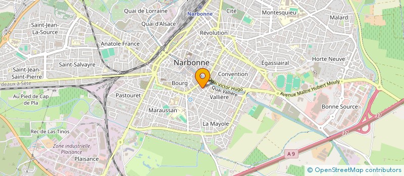 localisation de l'entreprise MONSIEUR ABDELKADER HAMED-LEBENE à NARBONNE
