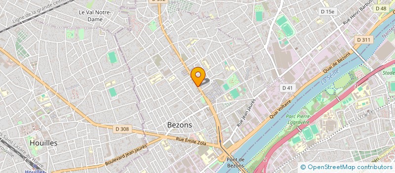 localisation de l'entreprise MONSIEUR ABDELKADER HAMIMI à BEZONS