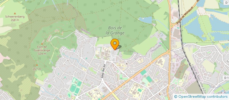 localisation de l'entreprise MONSIEUR ABDELKADER HAMMOU  THIONVILLE