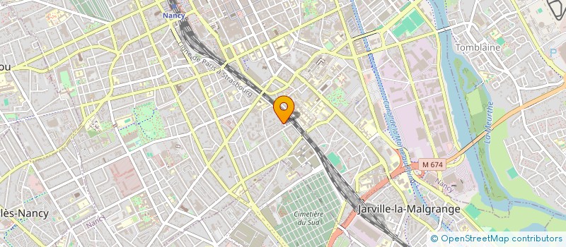 localisation de l'entreprise MONSIEUR ABDELKADER HARTANI  NANCY