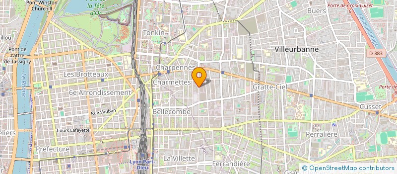 localisation de l'entreprise MONSIEUR ABDELKADER HEDJAM  LYON