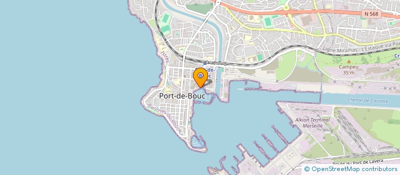 localisation de l'entreprise MONSIEUR ABDELKADER HEND  PORT-DE-BOUC