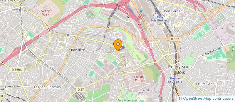 localisation de l'entreprise MONSIEUR ABDELKADER HIDDAR à MONTREUIL