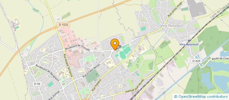 localisation de l'entreprise MONSIEUR ABDELKADER HRICHI  CHAUNY