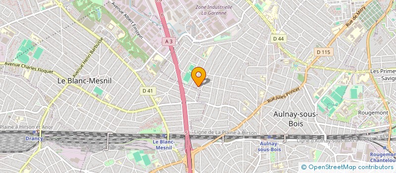 localisation de l'entreprise MONSIEUR ABDELKADER ICHOU à AULNAY-SOUS-BOIS