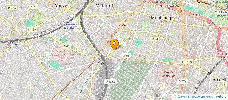 localisation de l'entreprise MONSIEUR ABDELKADER IDELFKIH  MONTROUGE