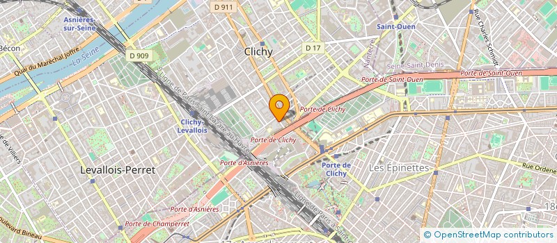 localisation de l'entreprise MONSIEUR ABDELKADER IDOUDI à CLICHY