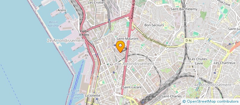 localisation de l'entreprise MONSIEUR ABDELKADER IRID à MARSEILLE