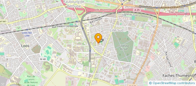 localisation de l'entreprise MONSIEUR ABDELKADER KADAOUI à LILLE
