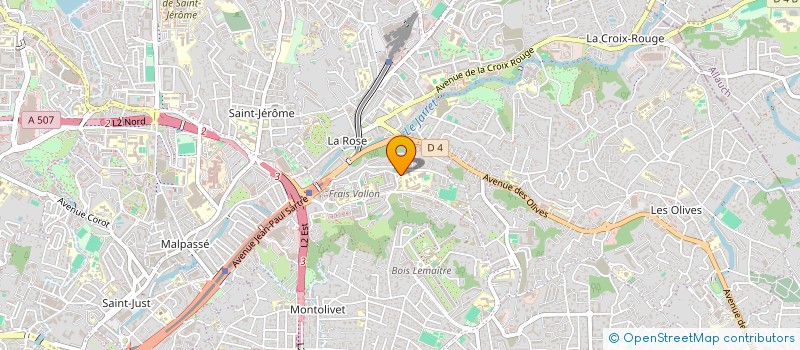 localisation de l'entreprise MONSIEUR ABDELKADER KAIBI à MARSEILLE