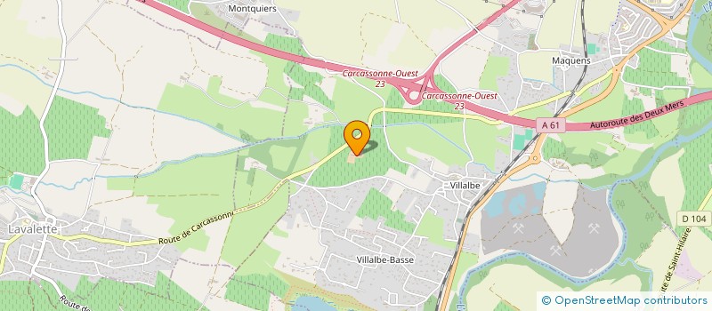 localisation de l'entreprise MONSIEUR ABDELKADER KANNOUCH à CARCASSONNE