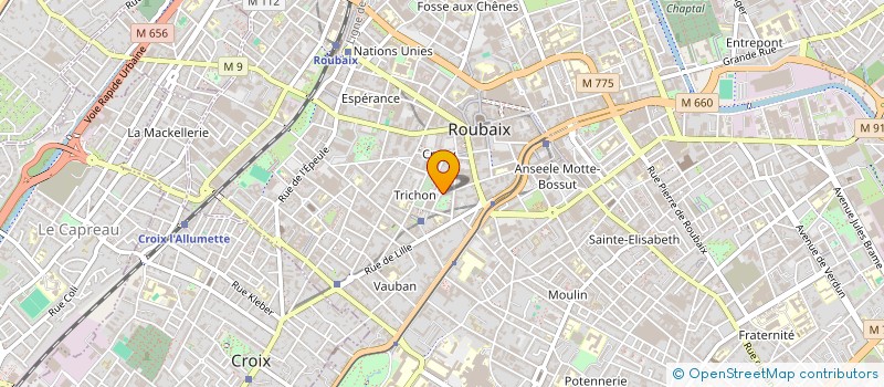 localisation de l'entreprise MONSIEUR ABDELKADER KARAD  ROUBAIX