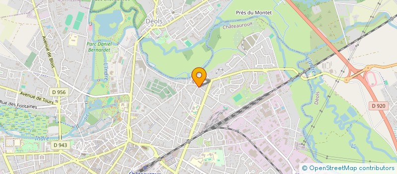 localisation de l'entreprise MONSIEUR ABDELKADER KASDI à CHATEAUROUX