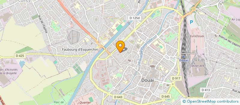 localisation de l'entreprise MONSIEUR ABDELKADER KEDJAM  DOUAI