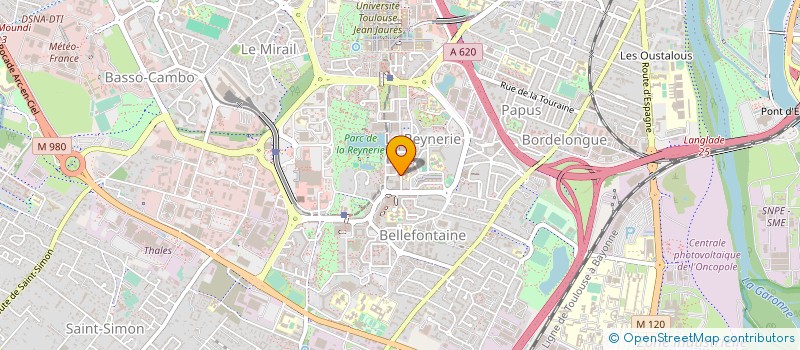 localisation de l'entreprise MONSIEUR ABDELKADER KEZZAR à TOULOUSE