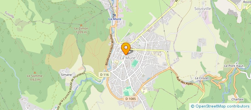 localisation de l'entreprise MONSIEUR ABDELKADER KHEDIMI  LA MURE