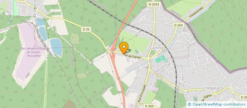 localisation de l'entreprise MONSIEUR ABDELKADER KHELILI  CARLING