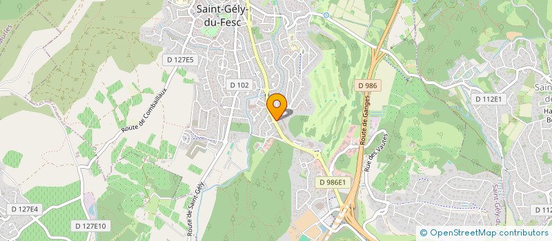 localisation de l'entreprise MONSIEUR ABDELKADER KHEMMALI  SAINT-GELY-DU-FESC