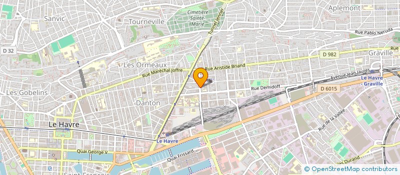 localisation de l'entreprise MONSIEUR ABDELKADER KHIAR  LE HAVRE